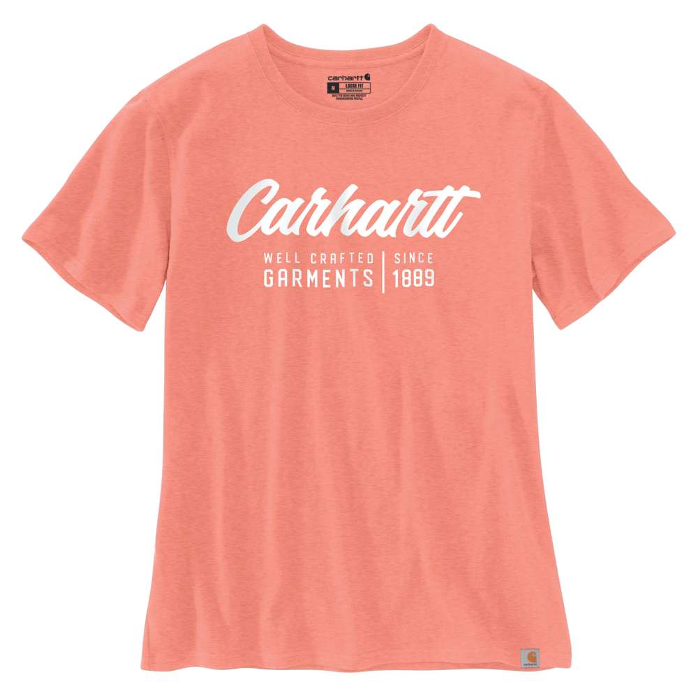 carhartt Arbeits-T-Shirt mit Grafik für Damen