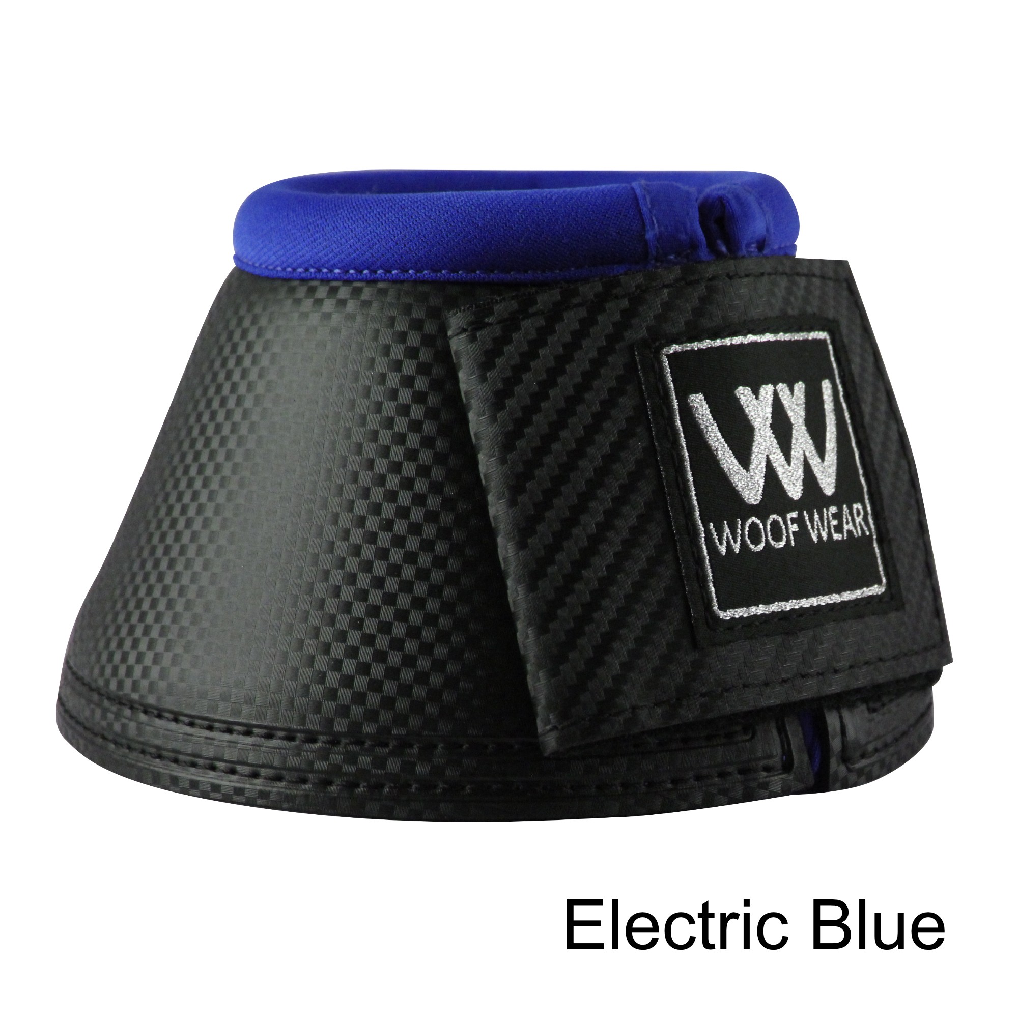 Hoof boot Pro with neoprene core, electric blue, size S