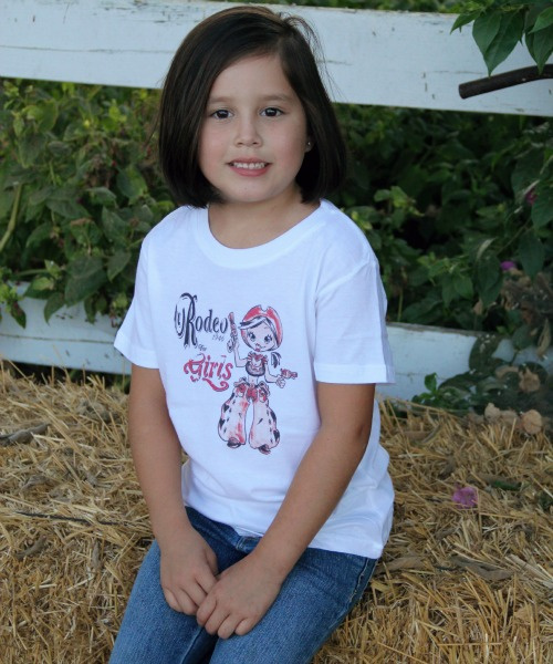 Mädchen-T-Shirt "Rodeo for Girls"