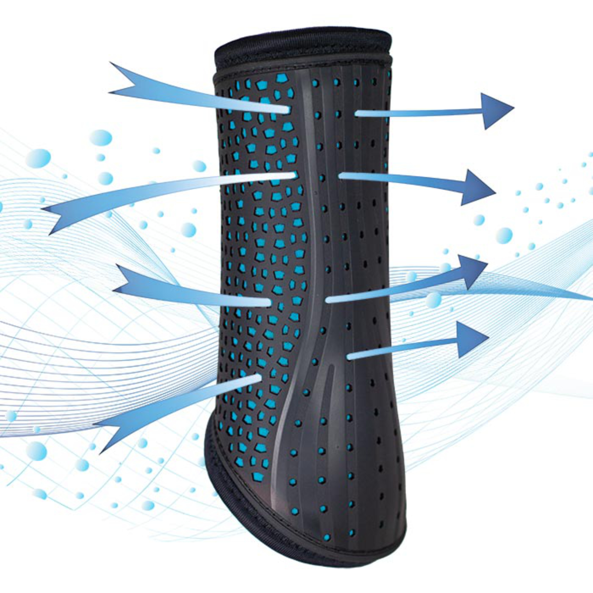 WoofWear Gamasche iVent, schwarz, Gr. XL