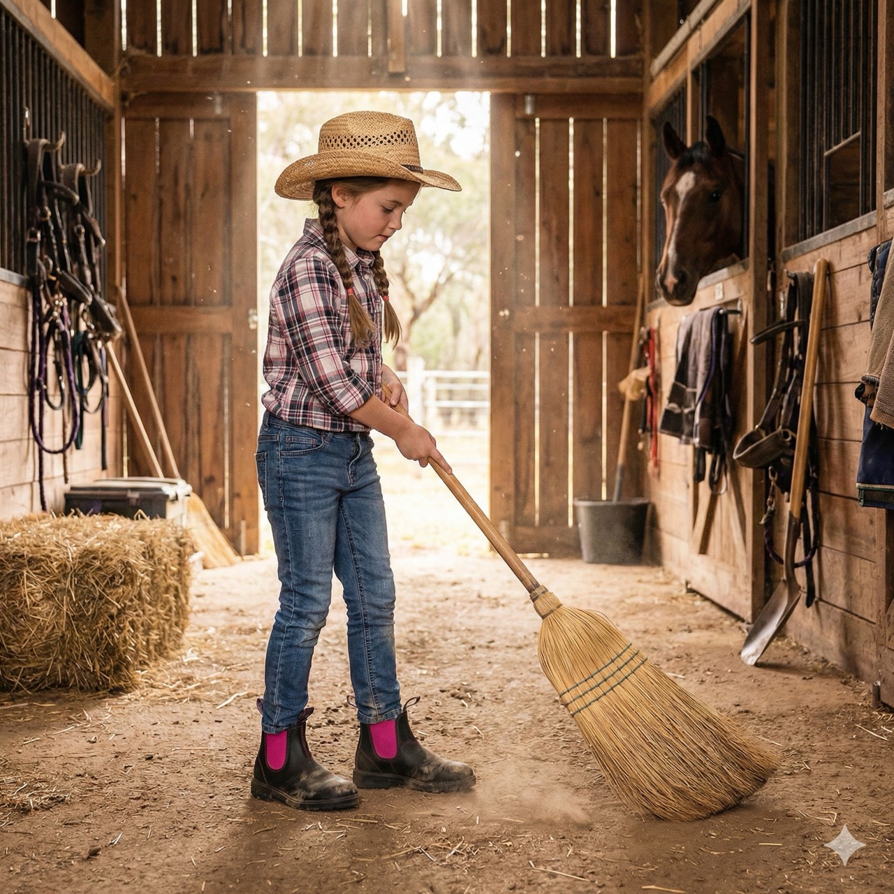 Jodhpurstiefelette Yabbies Dark Brown Pink