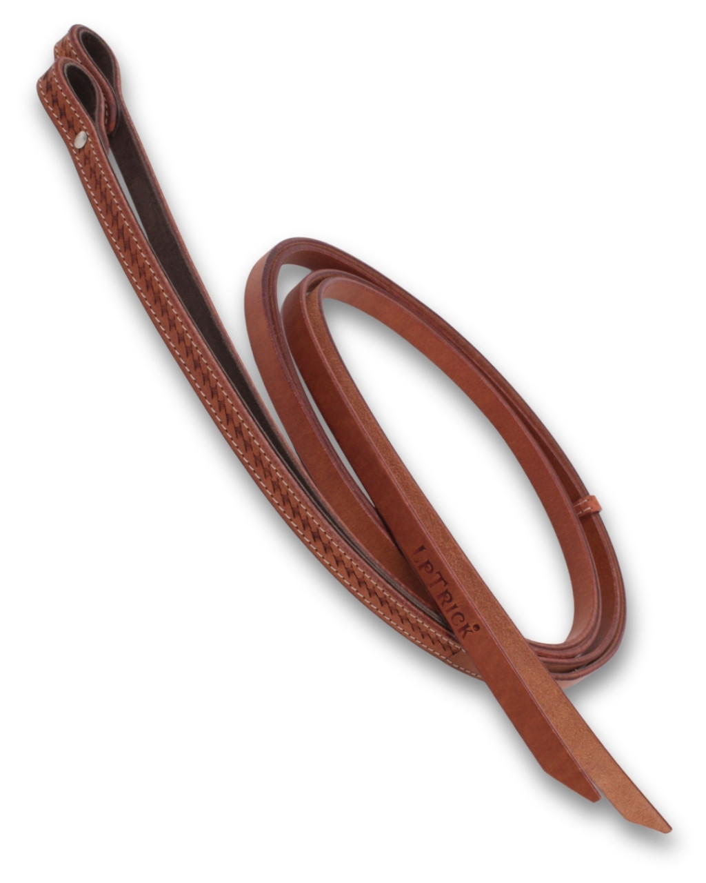 Western Lederzügel, Split Reins, verziert