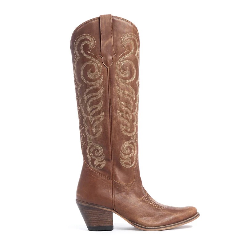 Myra Bag Nalejandra Stiefel in Chocolate Braun
