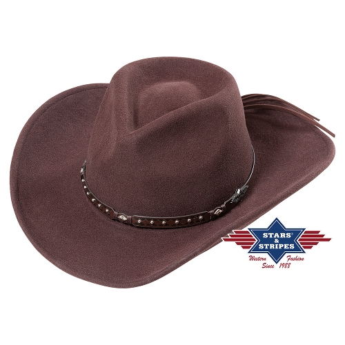 Cowboy hat Western hat RENO brown