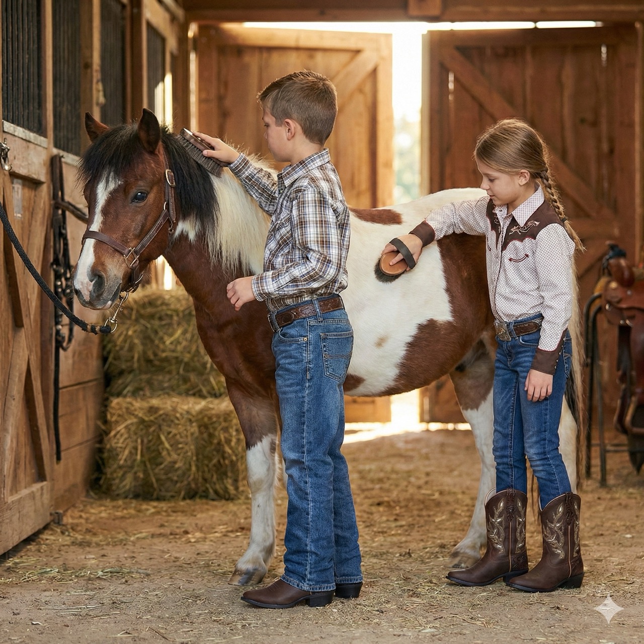 Cowboy boots for children 8164 Amearillo