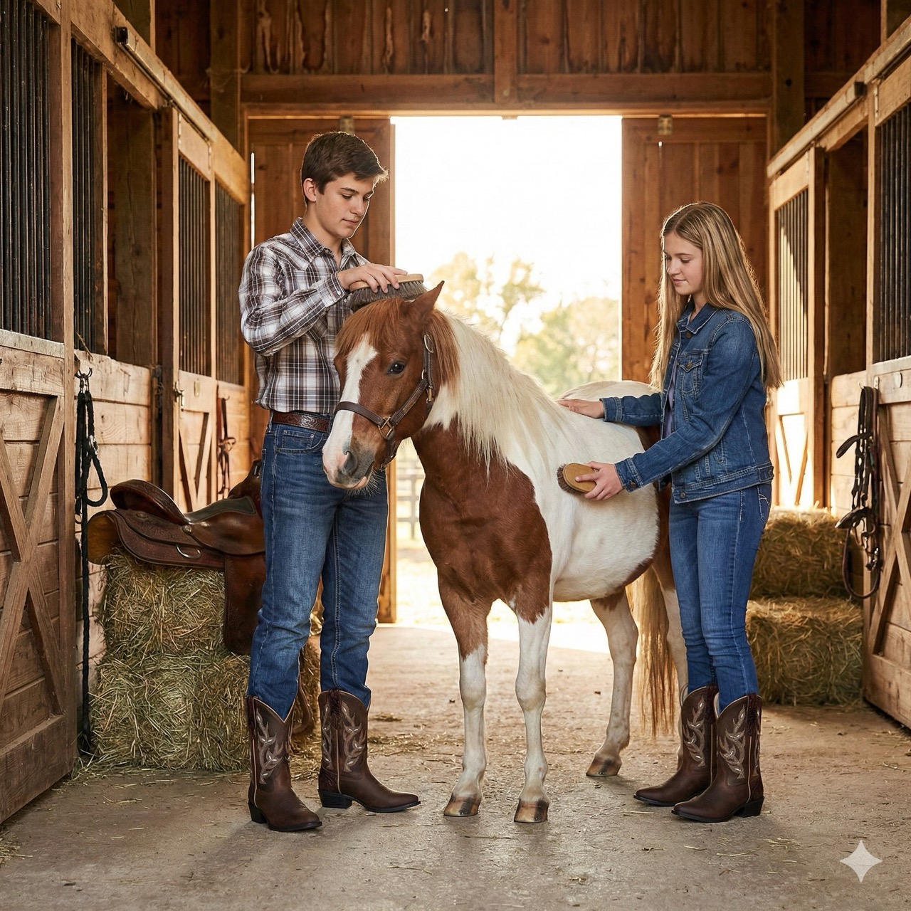 Cowboy boots for children CCY8164 Amearillo