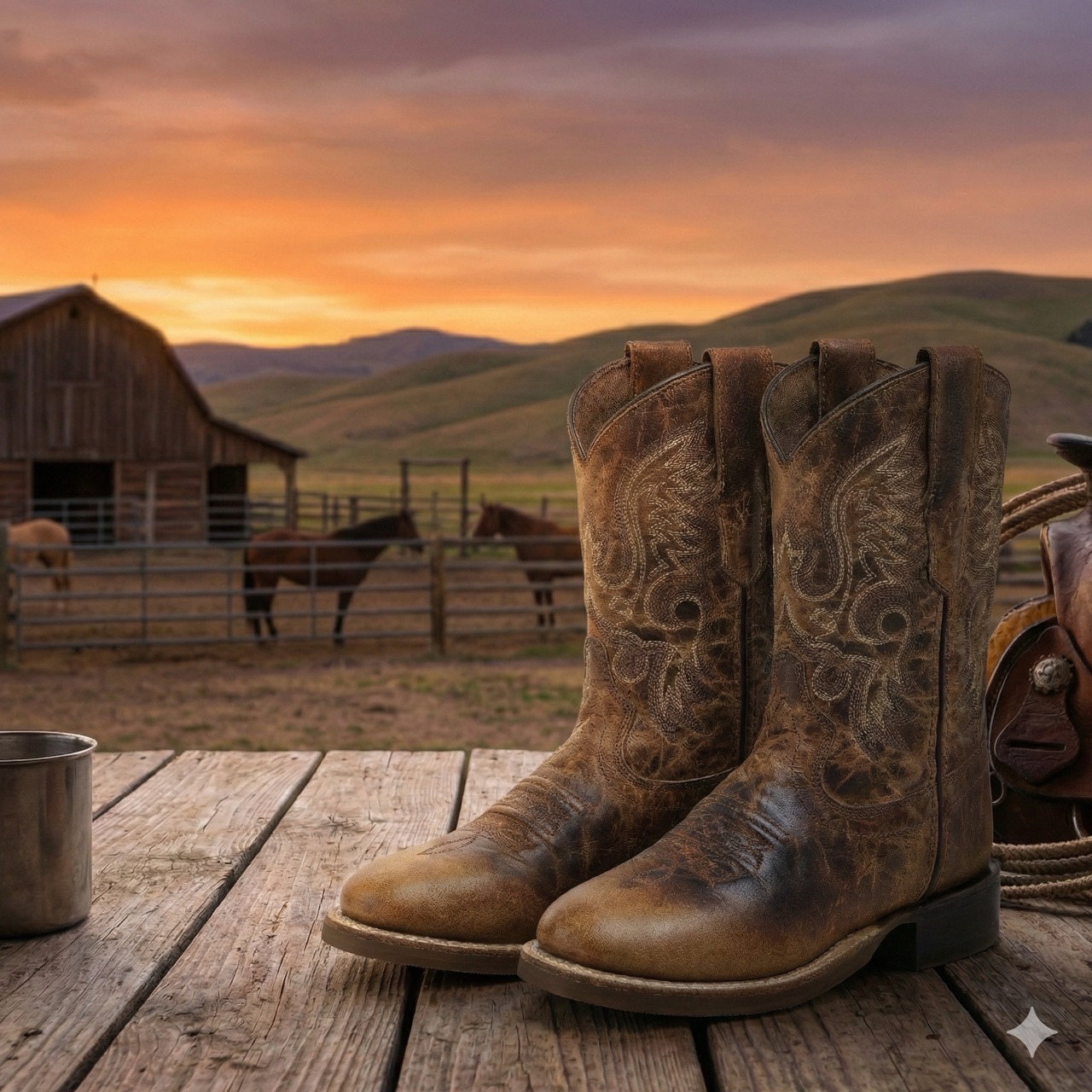 Cowboy boots for children BRC2010 Nashville