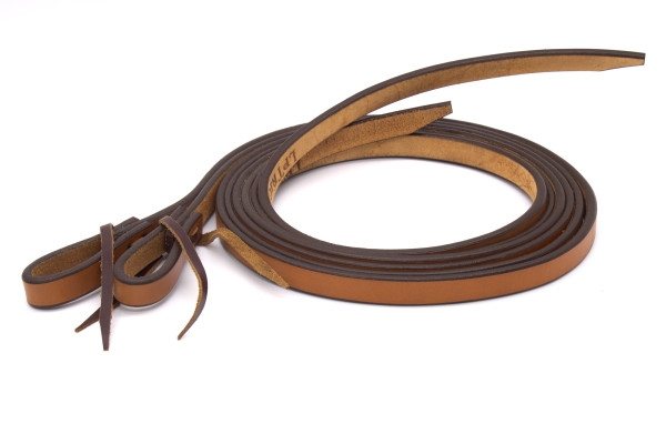 Split Reins Westernzügel, medium oiled, Breite 5/8, 16 mm, waterloop, 2,2 m