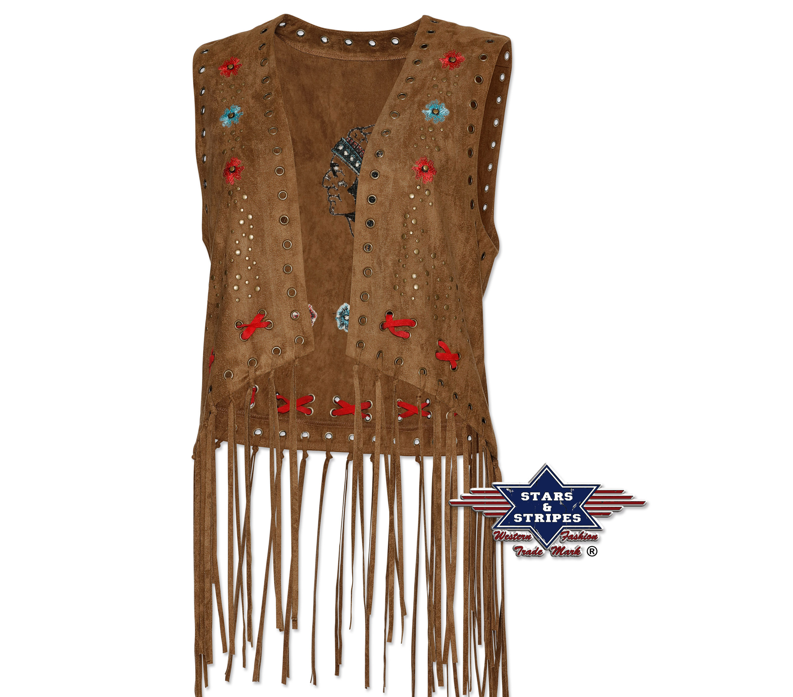 Western Fransenweste JOLEEN BROWN