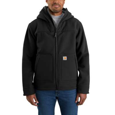 Hooded jacket with Sherpa lining, water-repellent finish and Wind Fighter technology