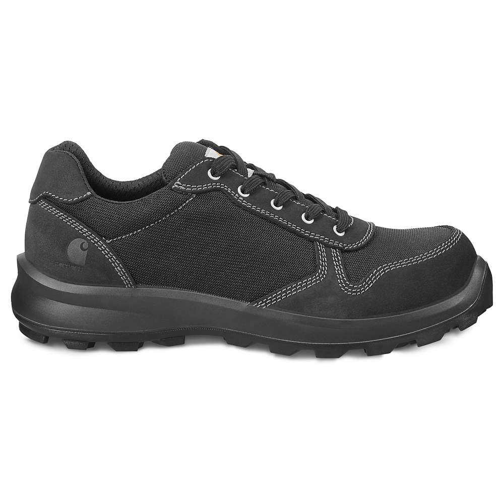 Unisex Shoe With Leather Upper And Fiberglass Toe Cap. Provides protection and comfort