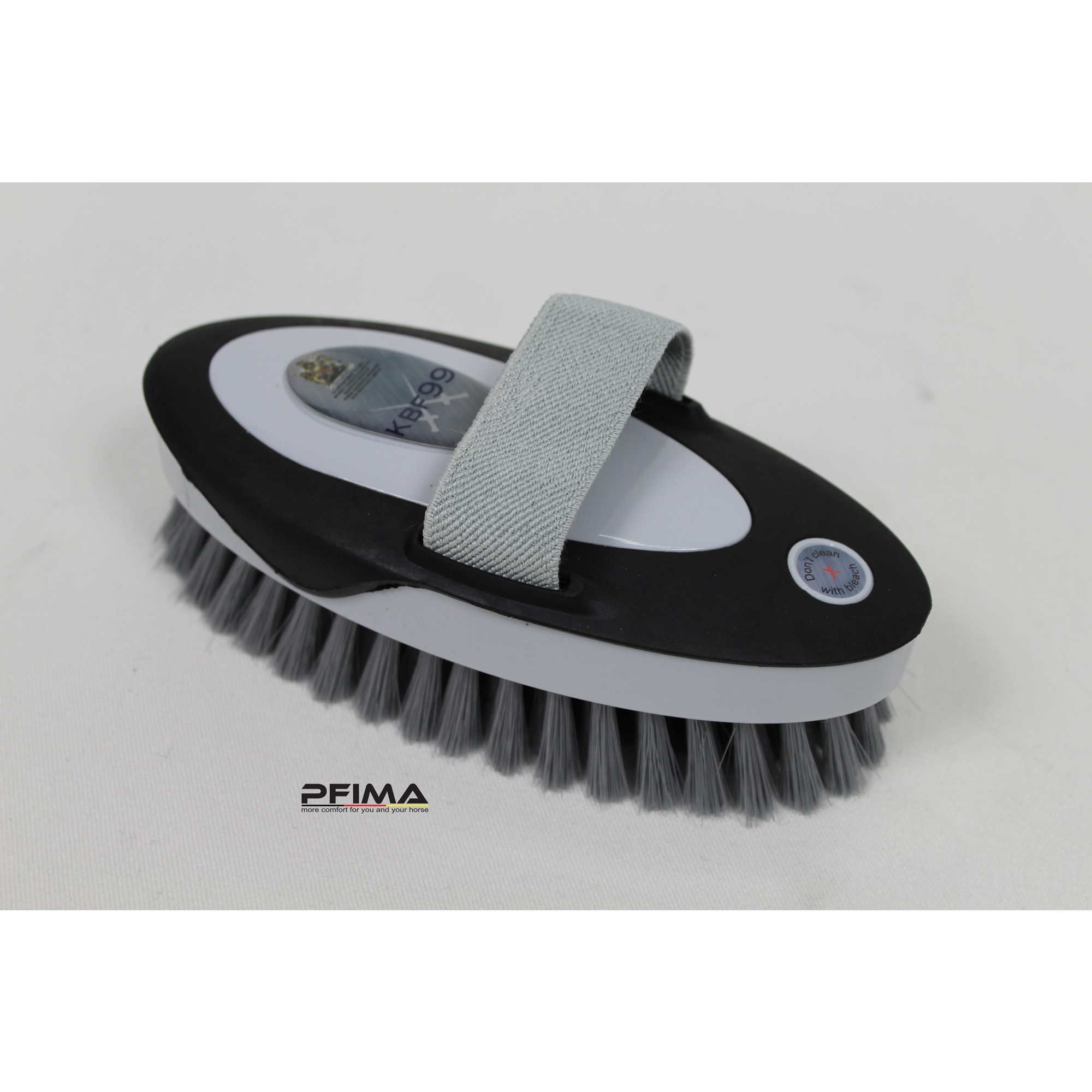 KBF99 Kardätsche Body Brush, schwarz