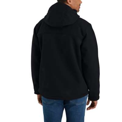 Hooded jacket with Sherpa lining, water-repellent finish and Wind Fighter technology