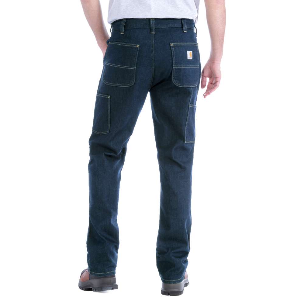 Jeans With Stretch And Reinforced Knee Area For Men