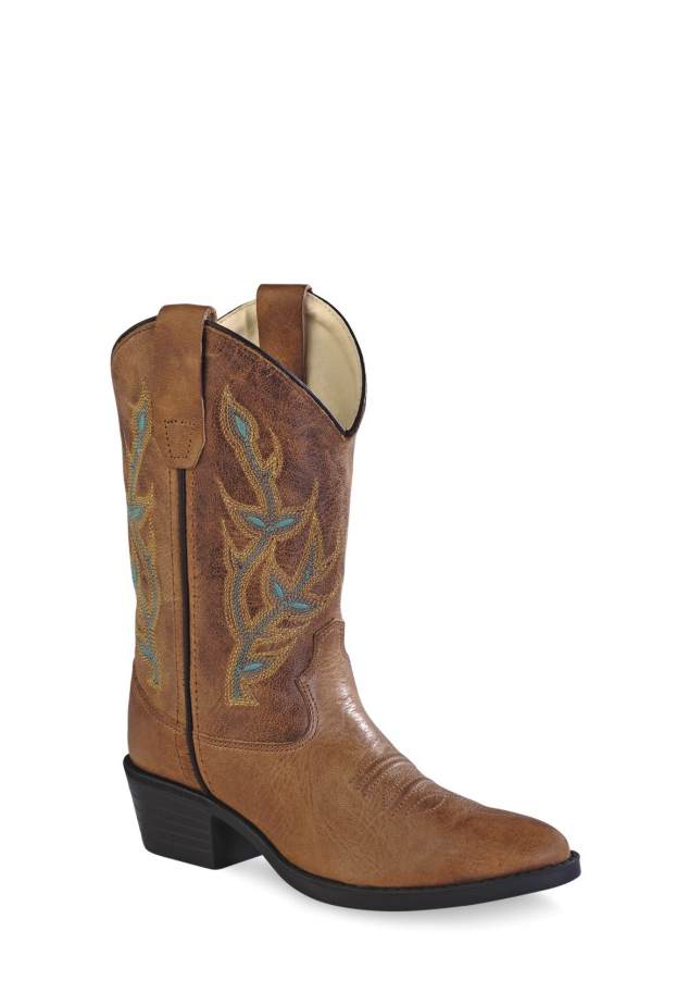 Cowboy boots for children 8122, light brown
