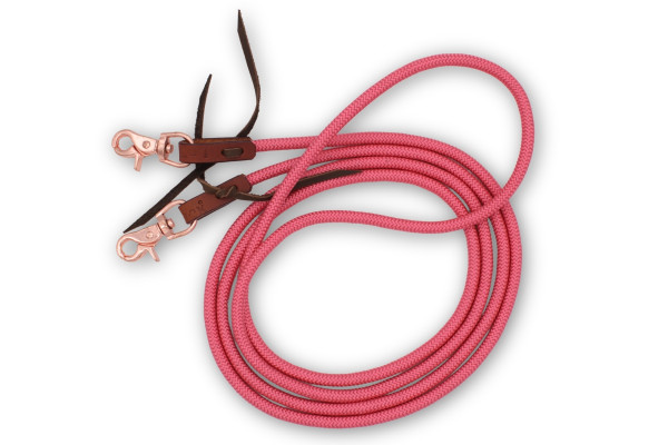 Nylonzügel geschlossen rose