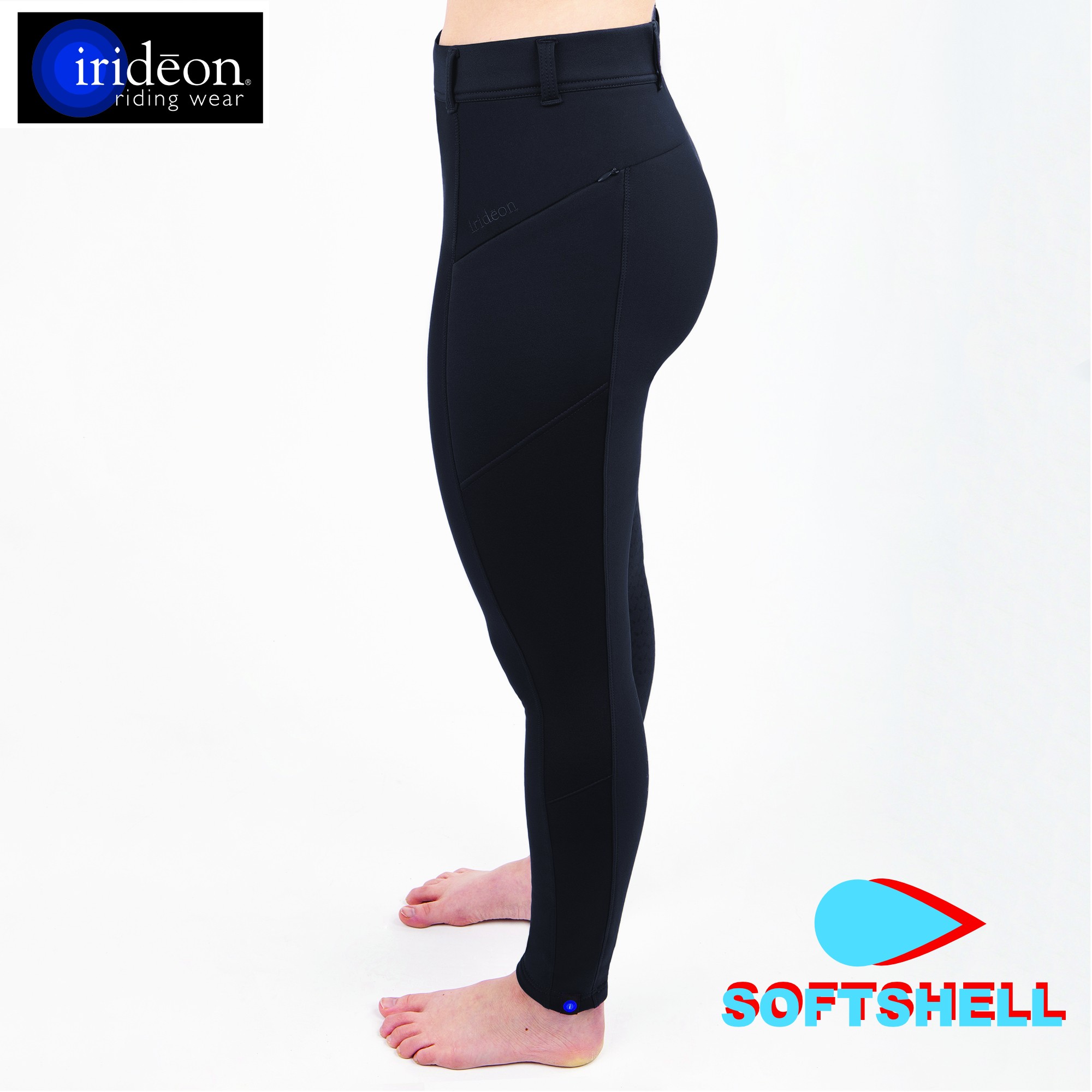 Thermasoft® softshell full seat ladies, black, size S