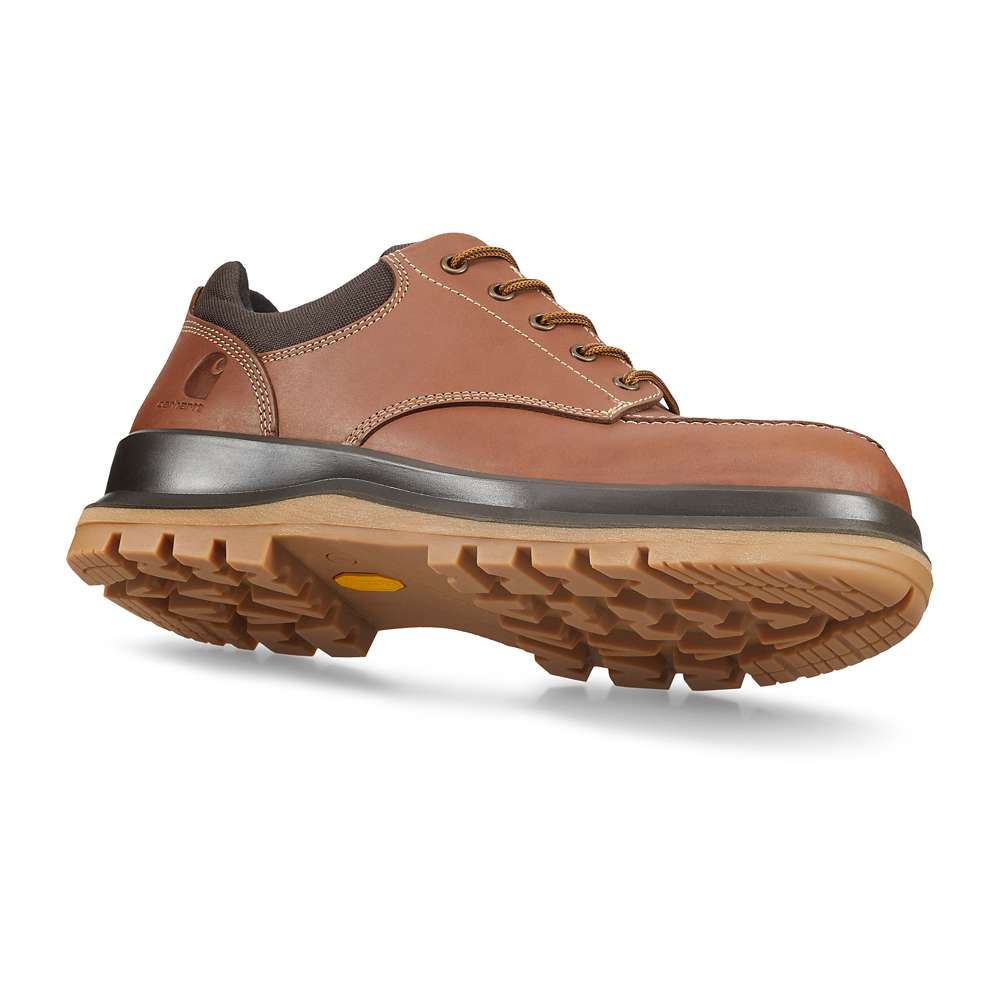 Men's Water Repellent Work Shoes With Oiled Premium Leather Upper And Toe Cap