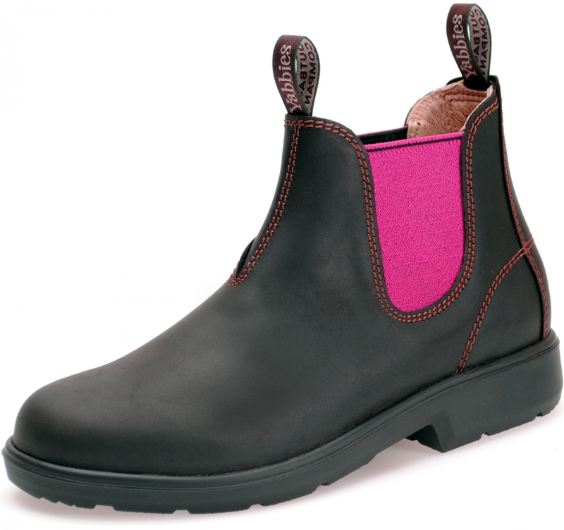 Jodhpurstiefelette Yabbies Dark Brown Pink