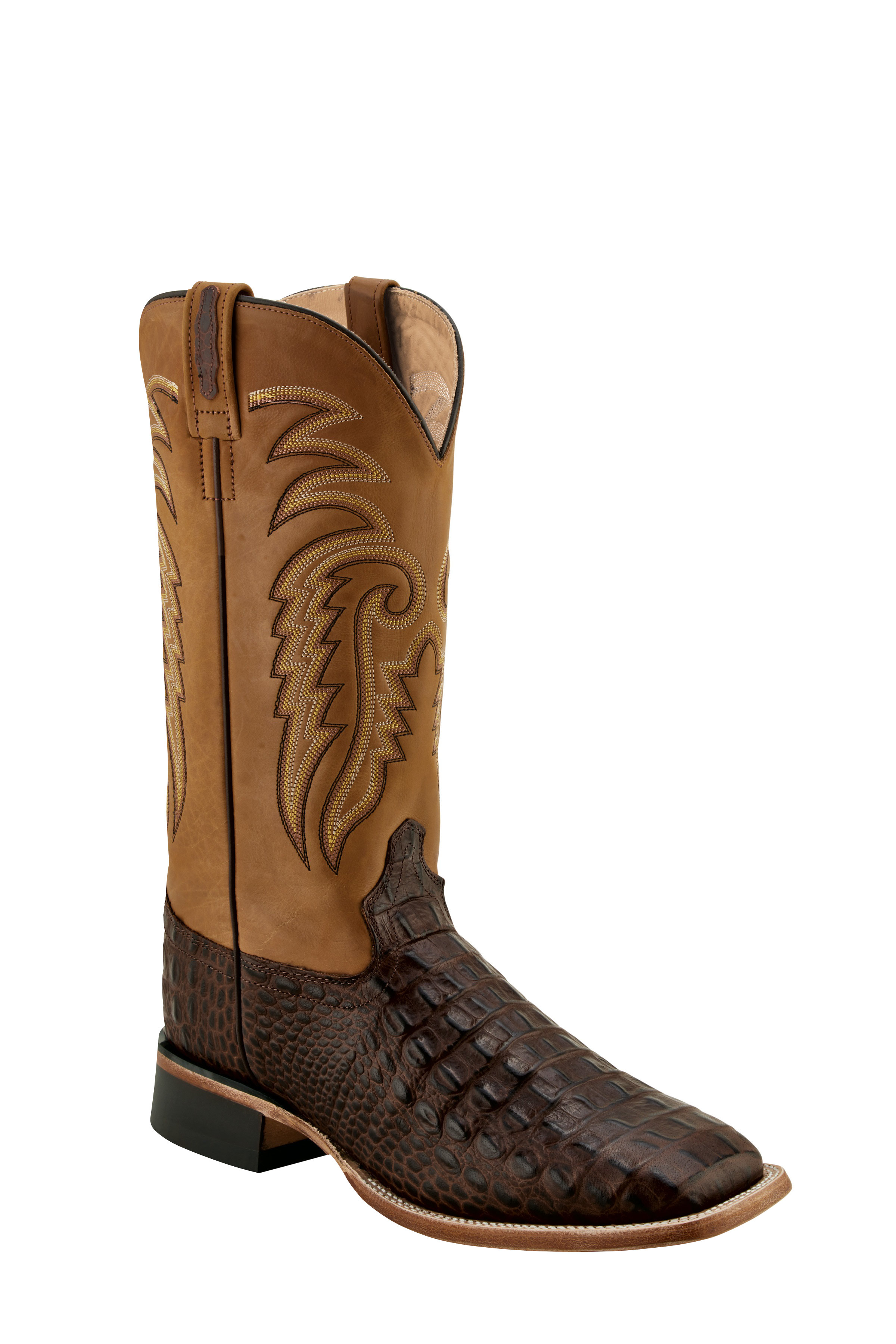 Cowboy boots men BSM1886, brown toffee