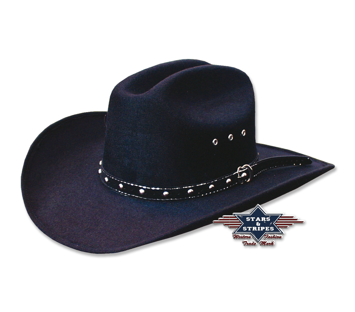 Kovbojský klobouk Westernový klobouk TUCSON BLACK
