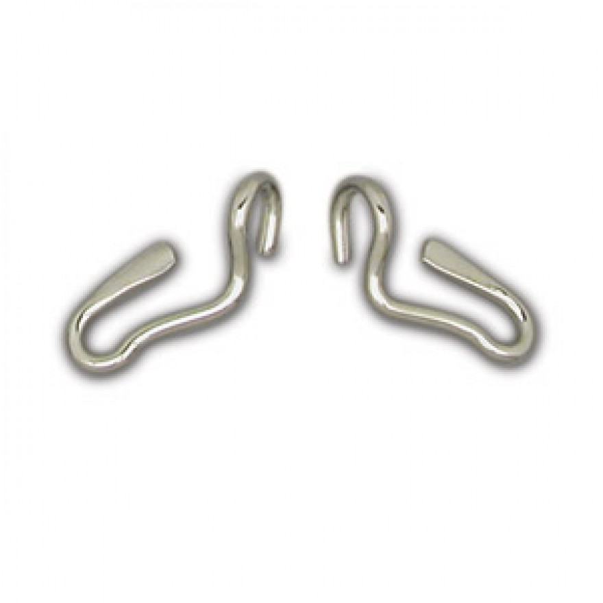 Chin chain hook for Myler bits