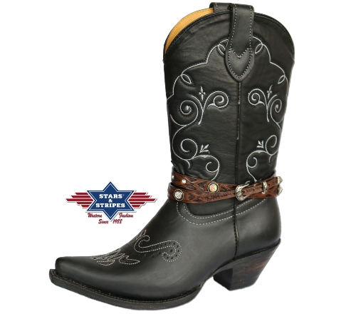 Cowboy boots boot straps SB-14