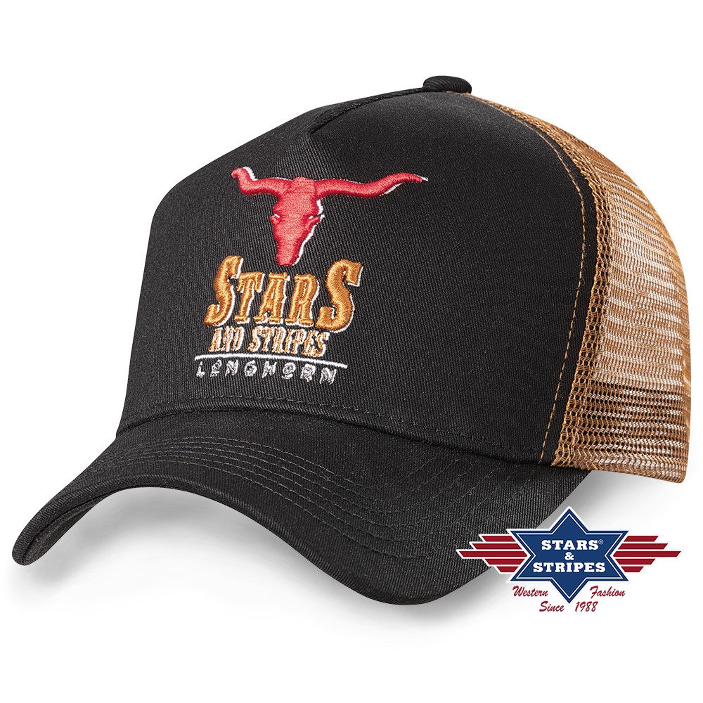 Western Trucker Cap Longhorn