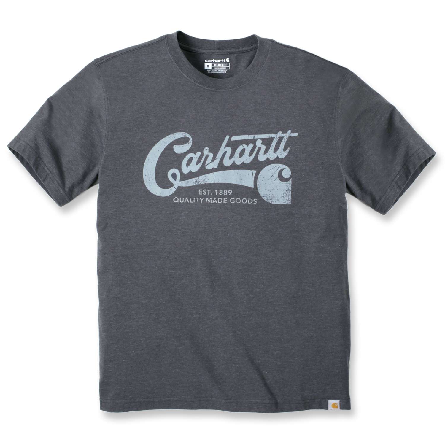 Men's short-sleeved T-shirt with Carhartt print