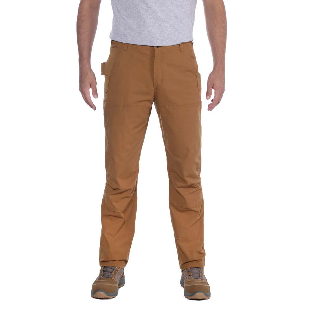 Double Front Work Trousers Relaxed Fit For Men