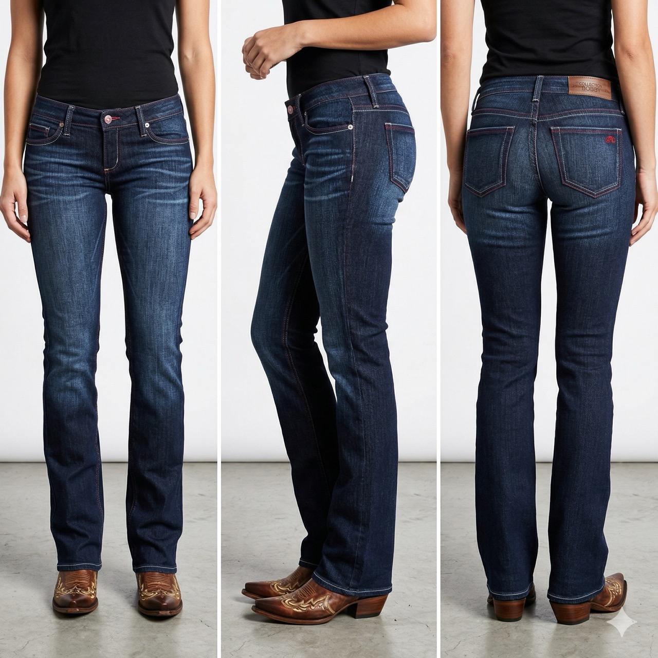 Women's jeans Bullet Blues Bombshell - Bleu de Minuit - Made in USA