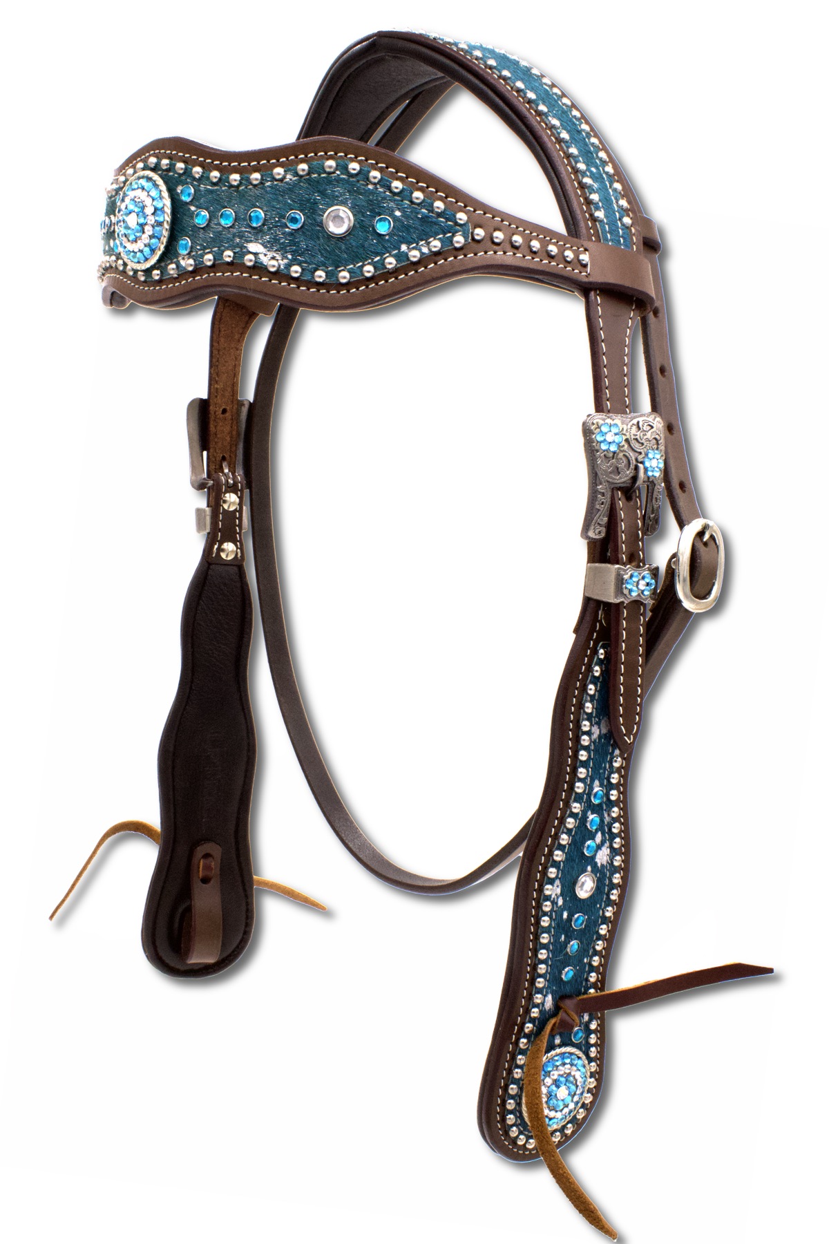 Western mports Vaquero Set Vollblut - Westerntrense, Zügel, Gebss