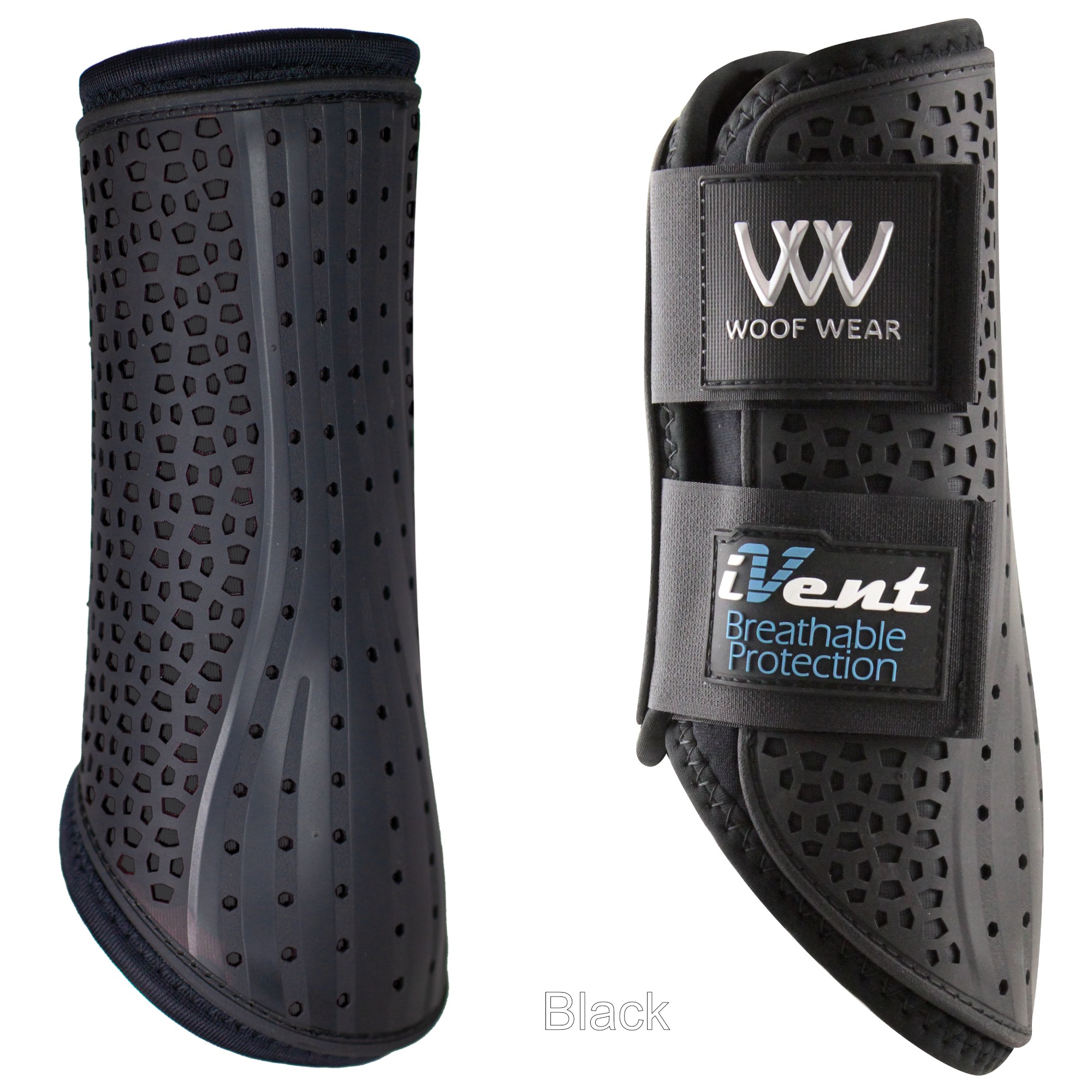 WoofWear Gaiter iVent, black, size XL