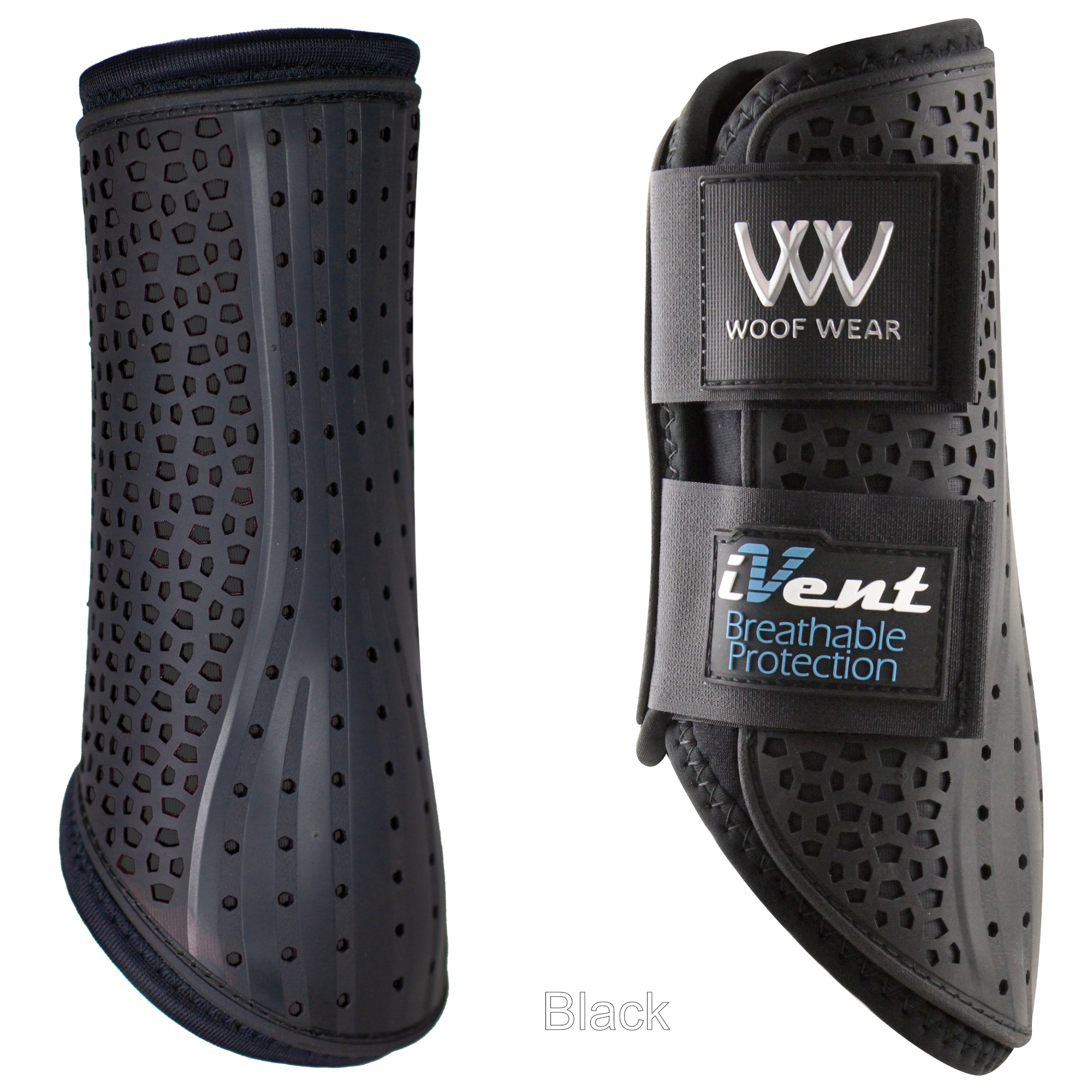 Kamaše WoofWear iVent, černá, velikost XL
