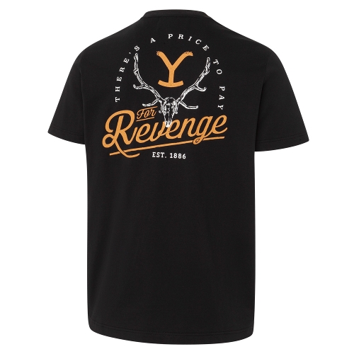 YELLOWSTONE T-Shirt For Revenge black
