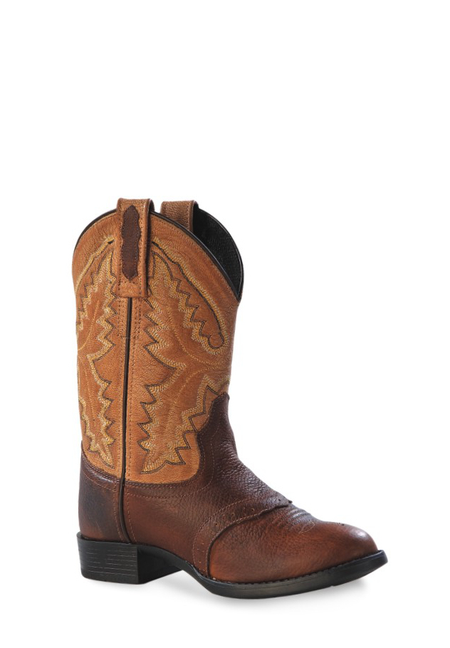 Cowboystiefel für Kinder 1936, braun-toffee