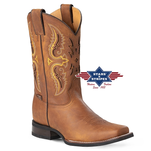 Western boot WB-60, camel