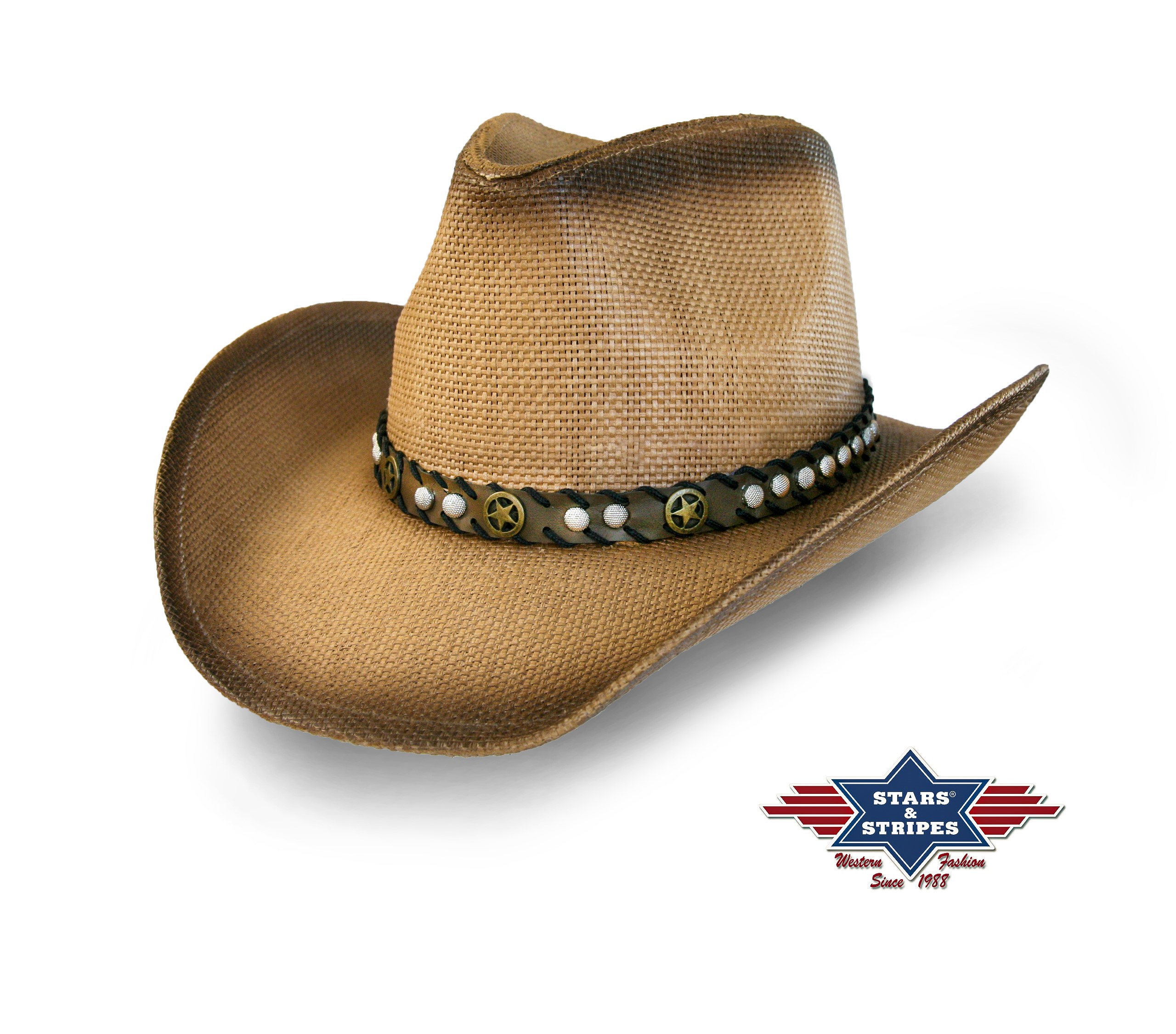 Straw hats western style online shop