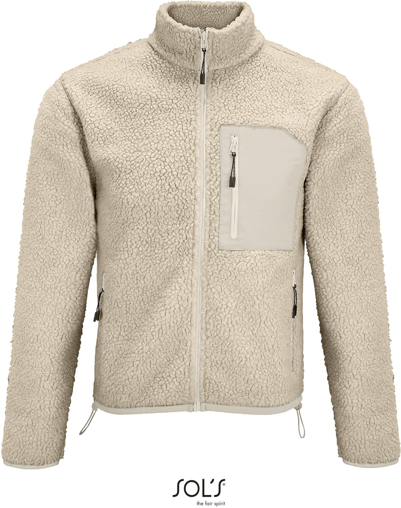 Unisex Sherpa-Fleece-Jacke