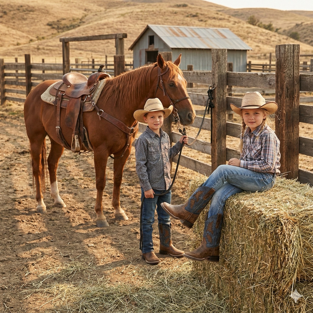 Cowboy boots for children BSC1978 Bandera