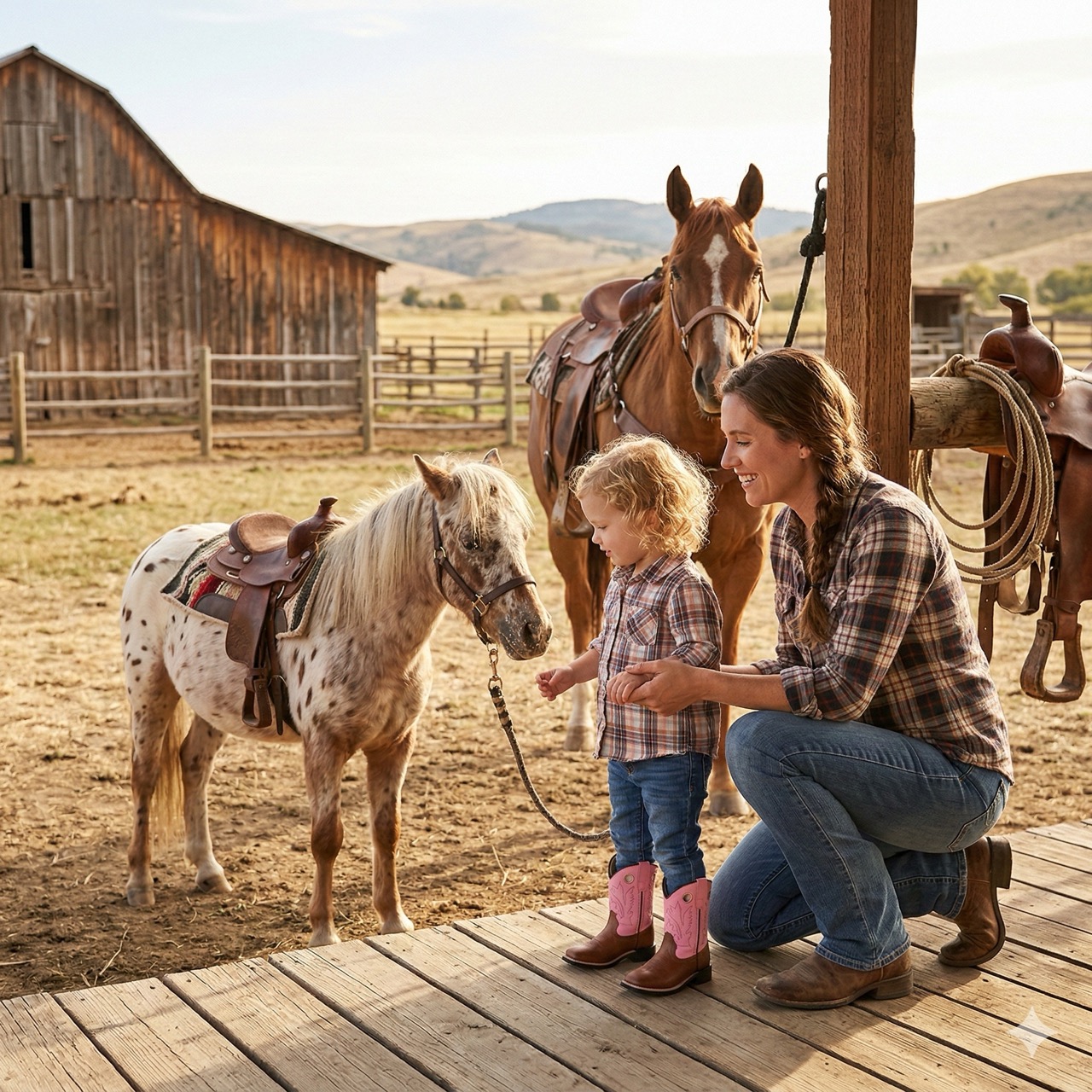 Cowboy boots for toddlers BSI1839, pink