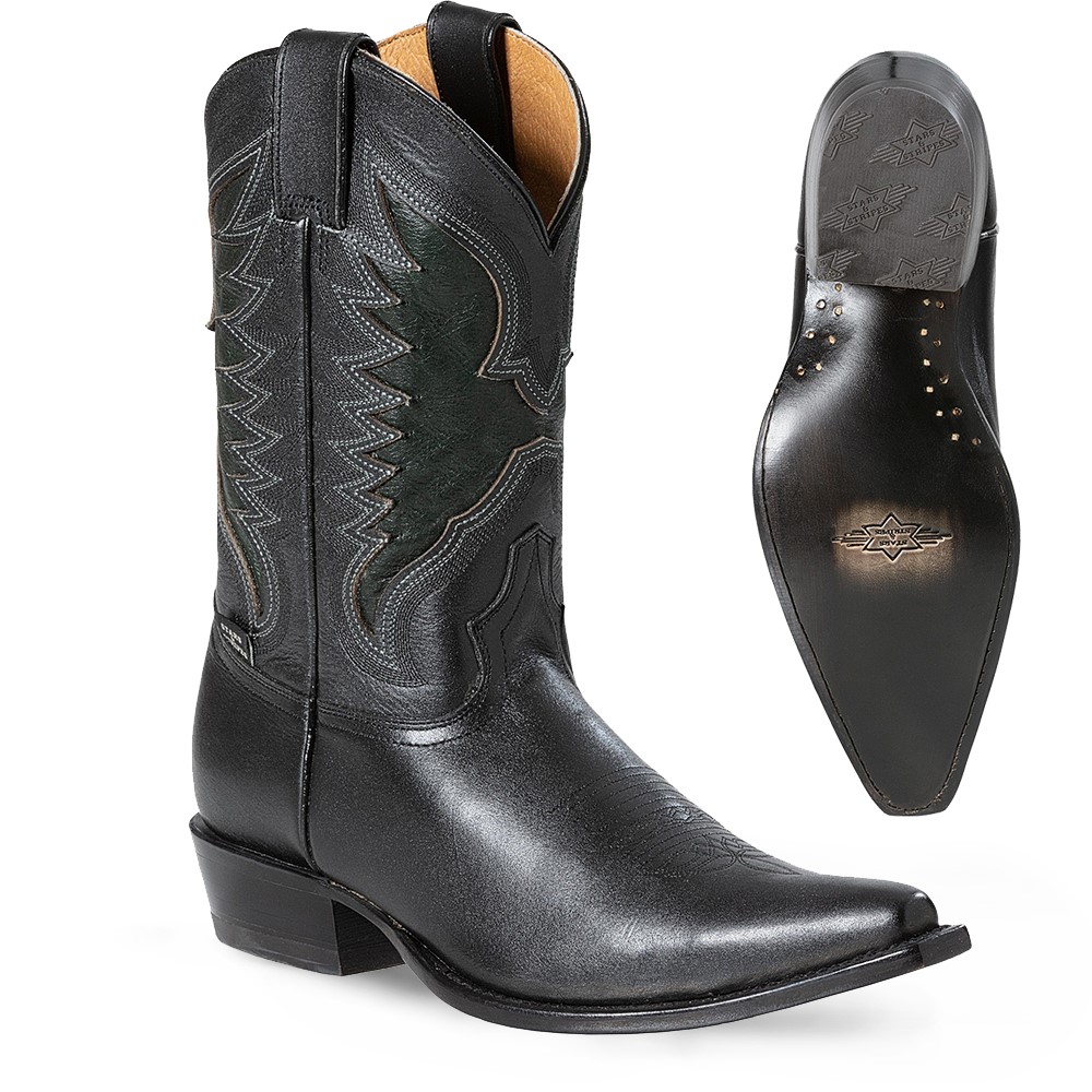 Western boot WB-66 men, black