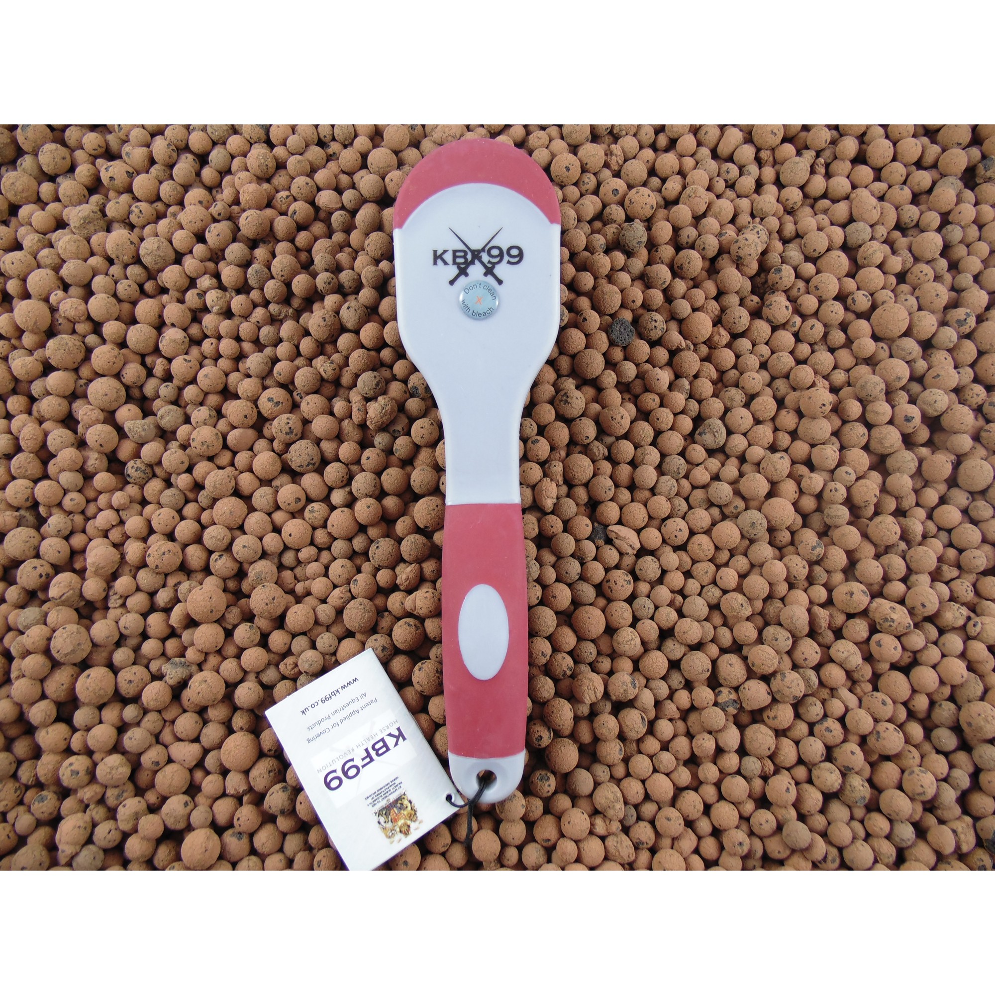 KBF Bucket Brush, burgundy