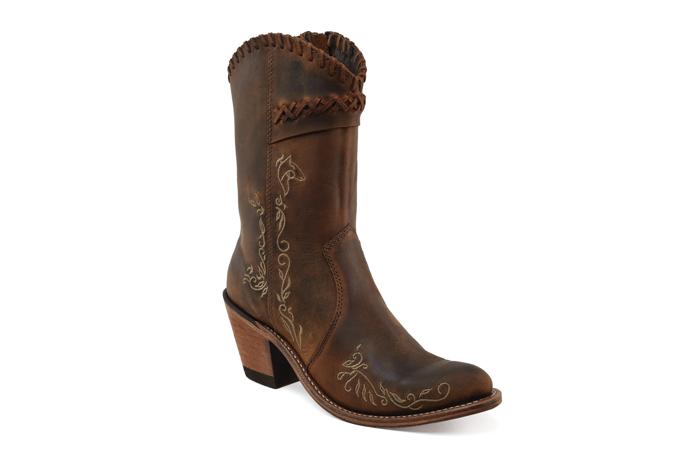 Cowboy Boots Ladies 18172 El Reno, brown