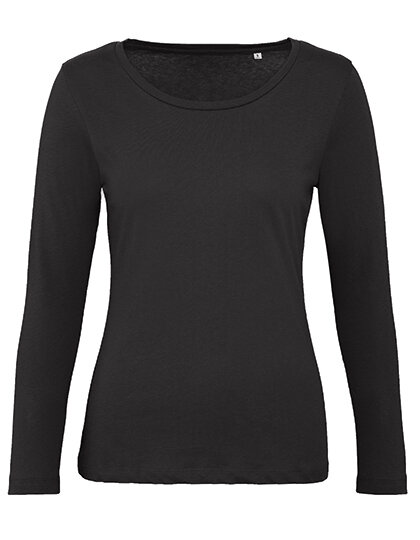 Basic Damen Bio Langarm-Shirt