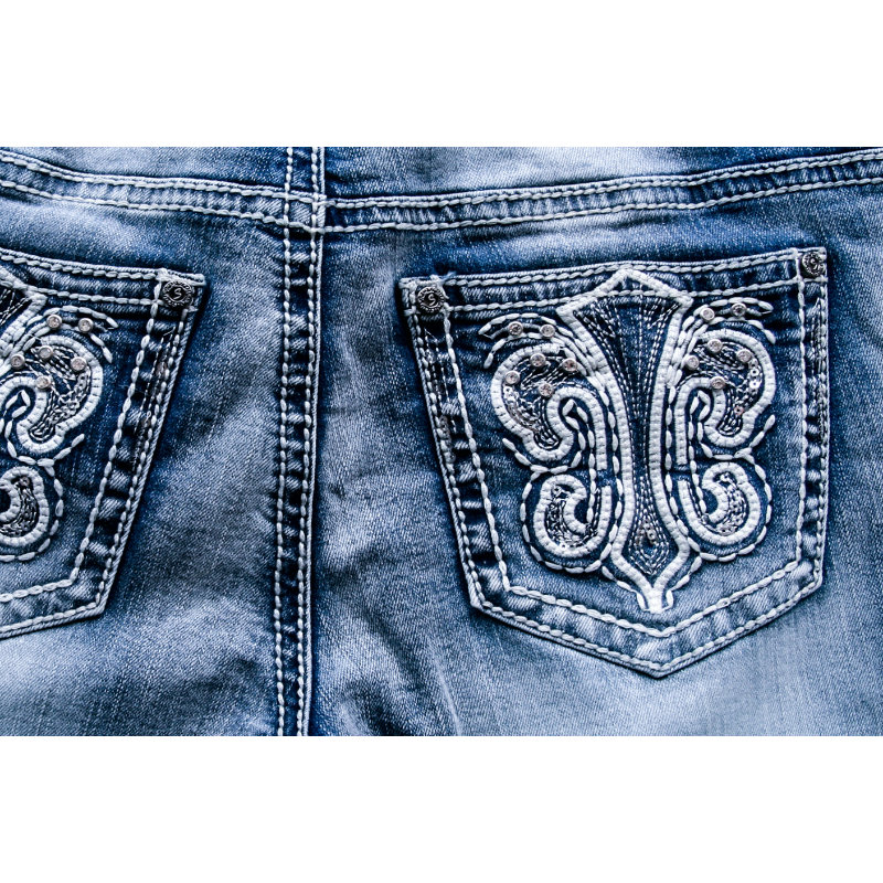 glemsom Afdeling gas Western jeans for women LEXI, light blue, size 31