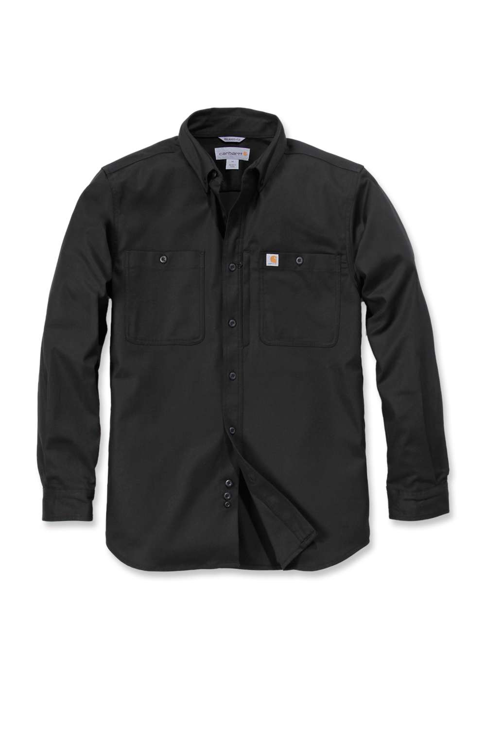 Men's shirt relaxed fit with long sleeves