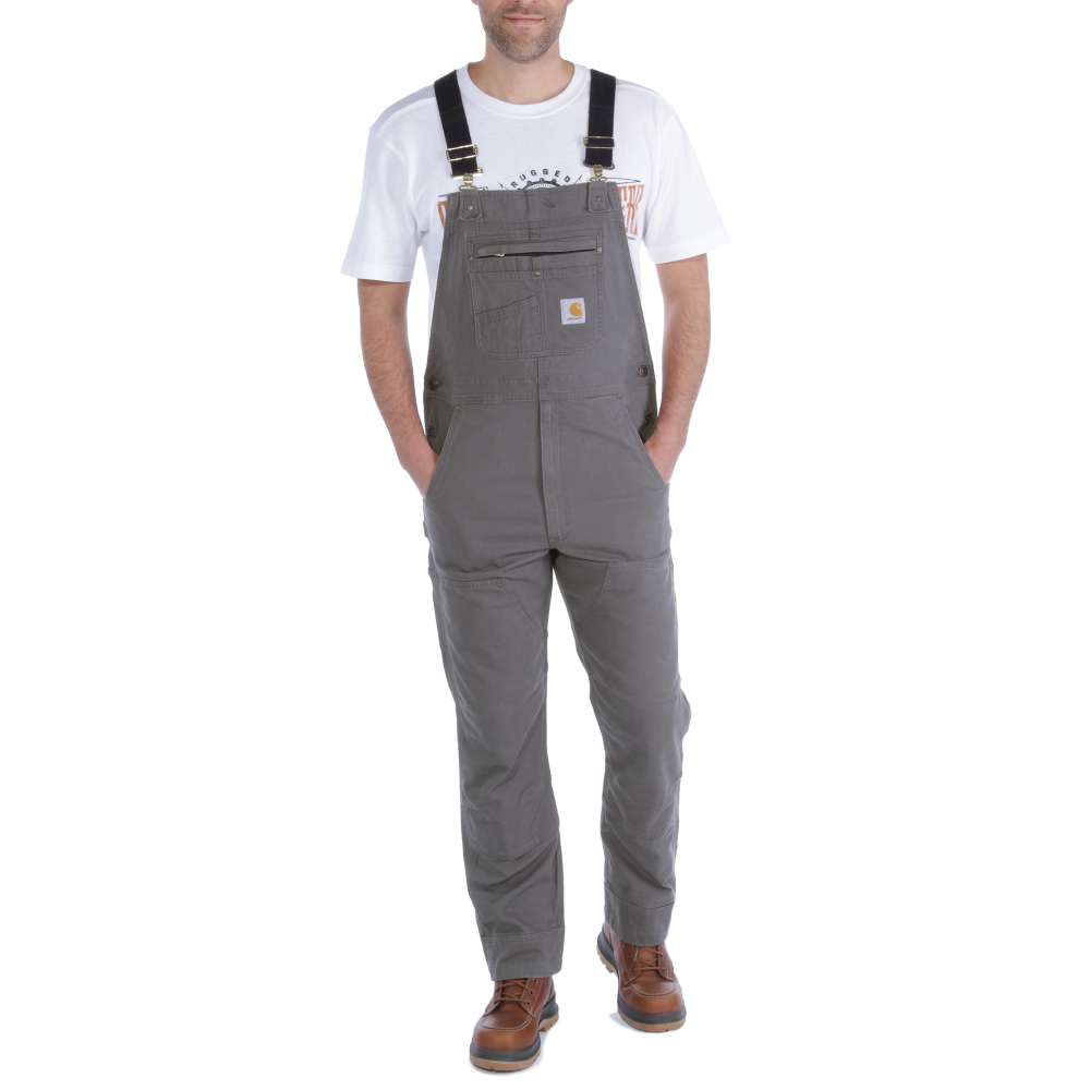 Lightweight men's overall made from stretch linen