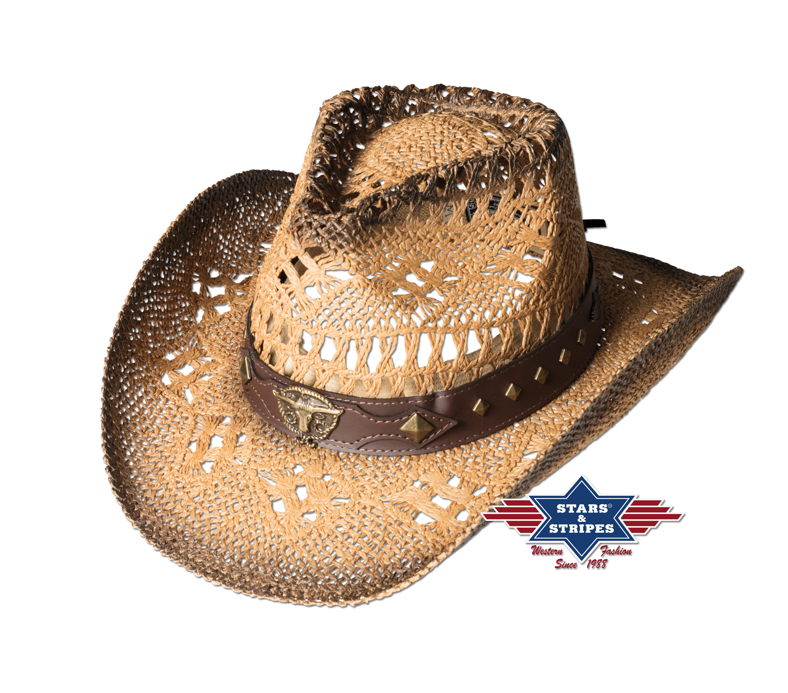 Cowboy Hat Western Hat Stars & Stripes SUNSET