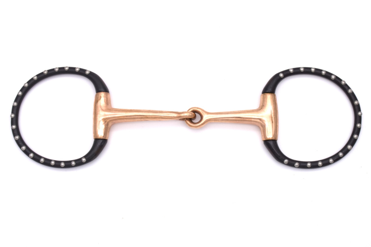 Eggbutt Snaffle Westernbit, Westerngebiss 12,5 cm
